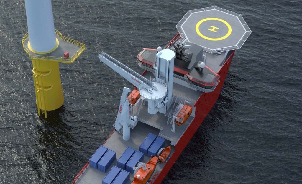 Illustrasjonsbilde av SEAONICS ECMC Gangway (Foto: SEAONICS)