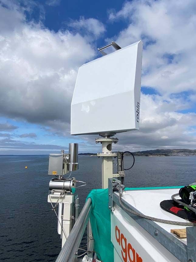 Fugleradar på Hywind Tampen (foto: Equinor)