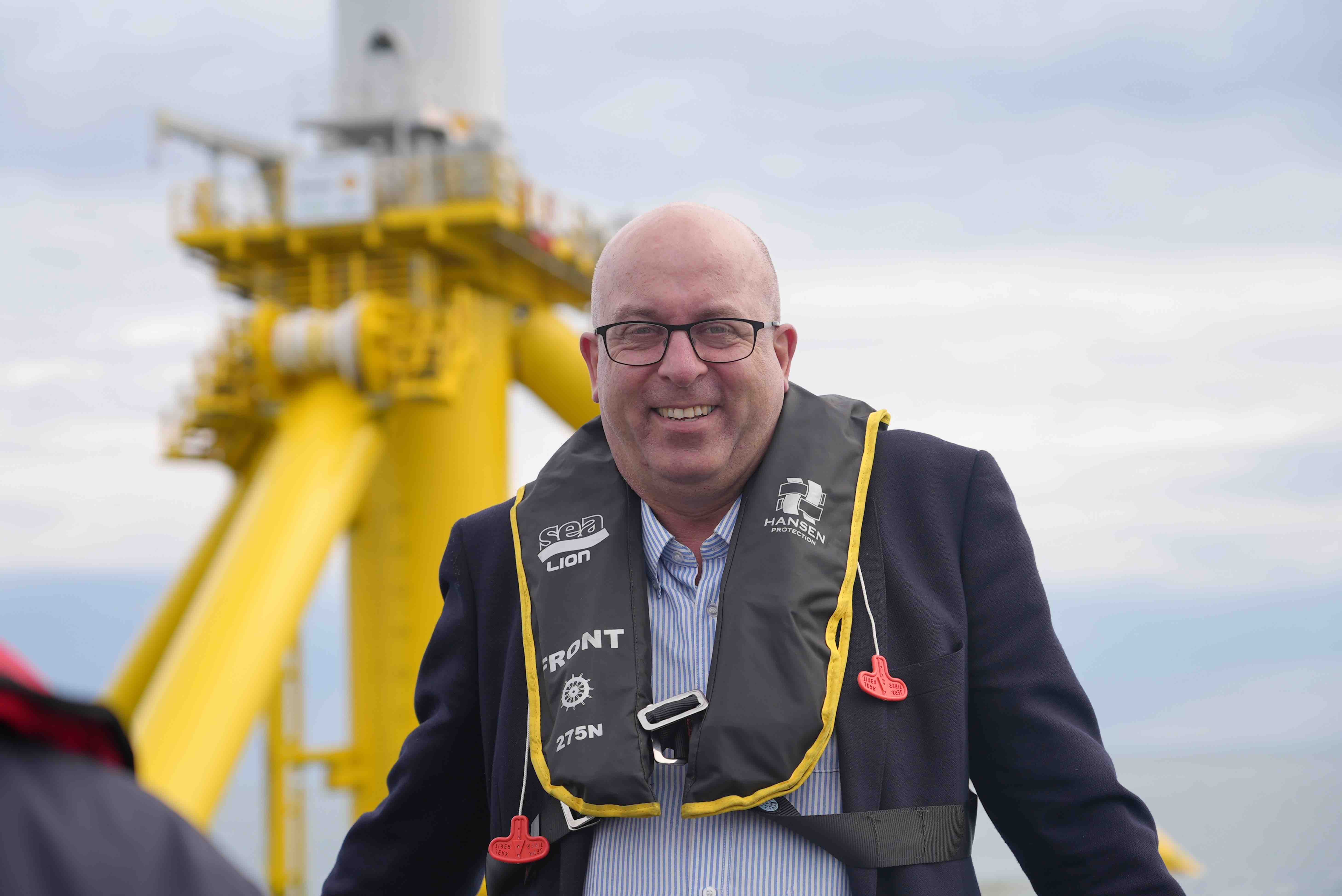 Arvid Nesse, CEO i Norwegian Offshore Wind. Foto: Norwegian Offshore Wind.