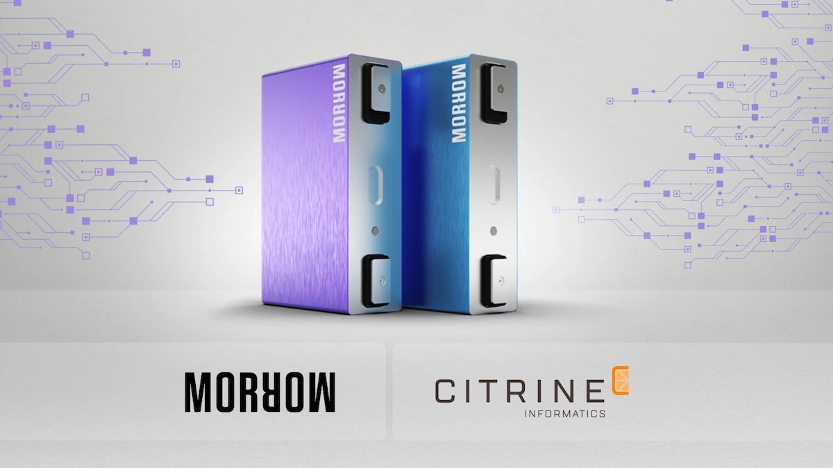 Morrow Batteries inngår samarbeid med Citrine Informatics. (Foto: Morrow Batteries)
