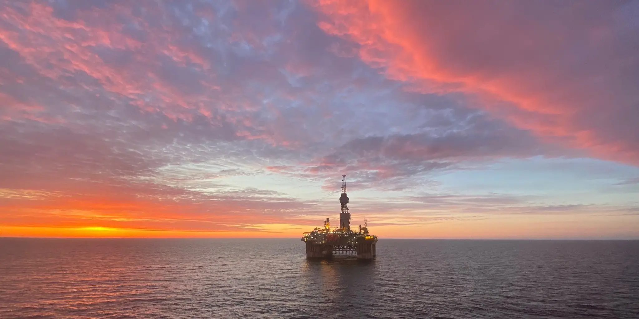 Njord A plattformen i soloppgang
Foto: Equinor