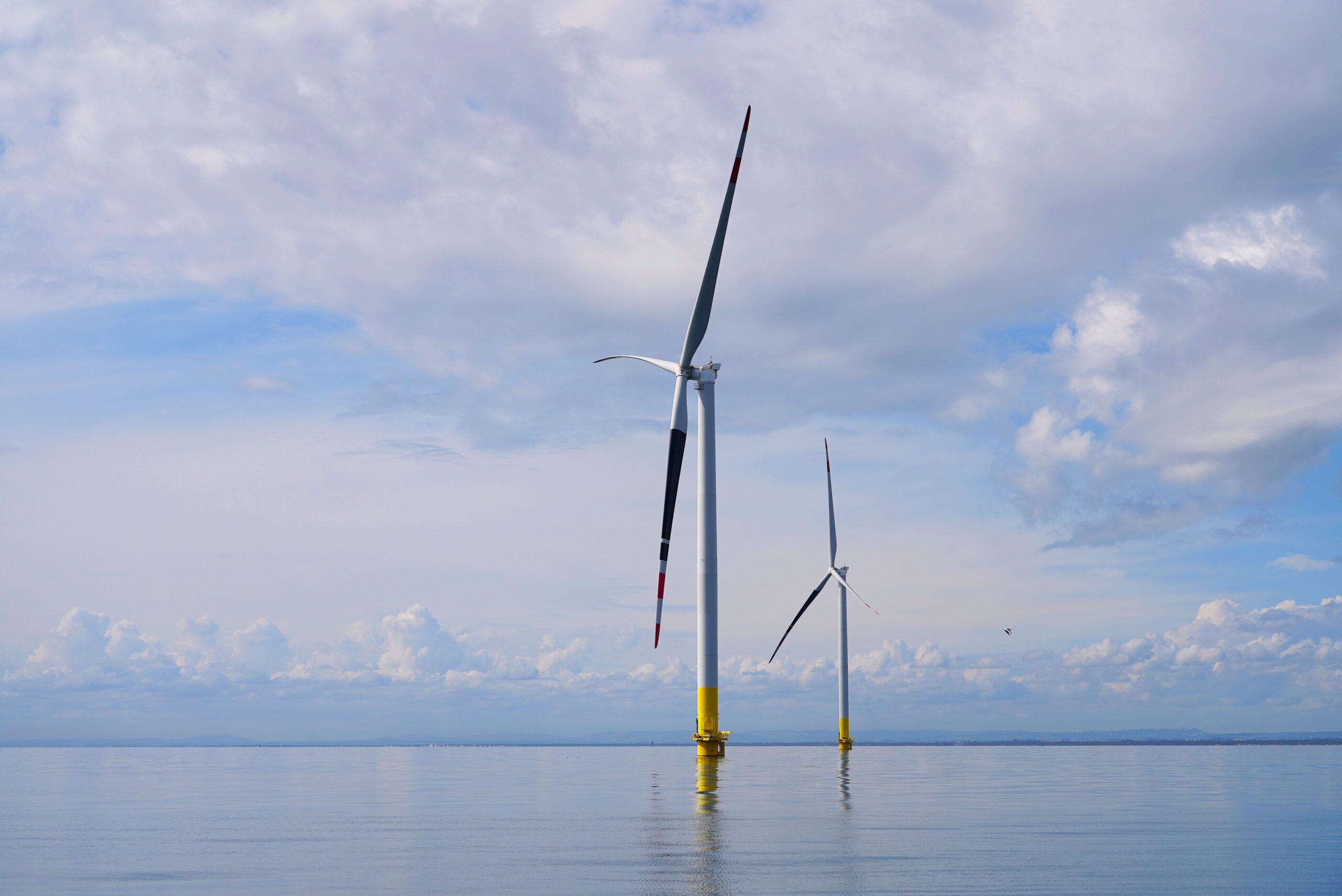 Vindpark i Taranto. FOTO: Arne Vatnøy/Norwegian Offshore Wind
