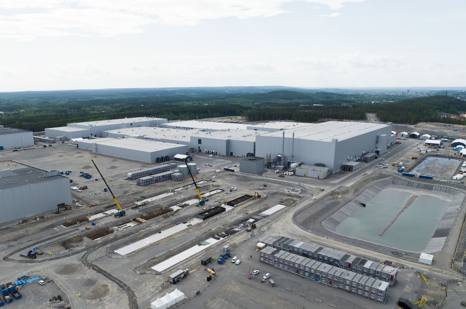 Revolt Ett, Northvolts nye batterigjenvinningsanlegg i Sverige
Foto: ABB