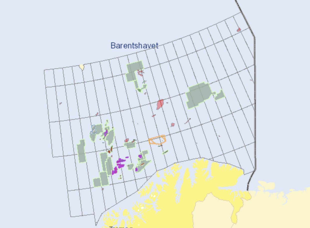 Barentshavet
Grafikk: Sokkeldirektoratet