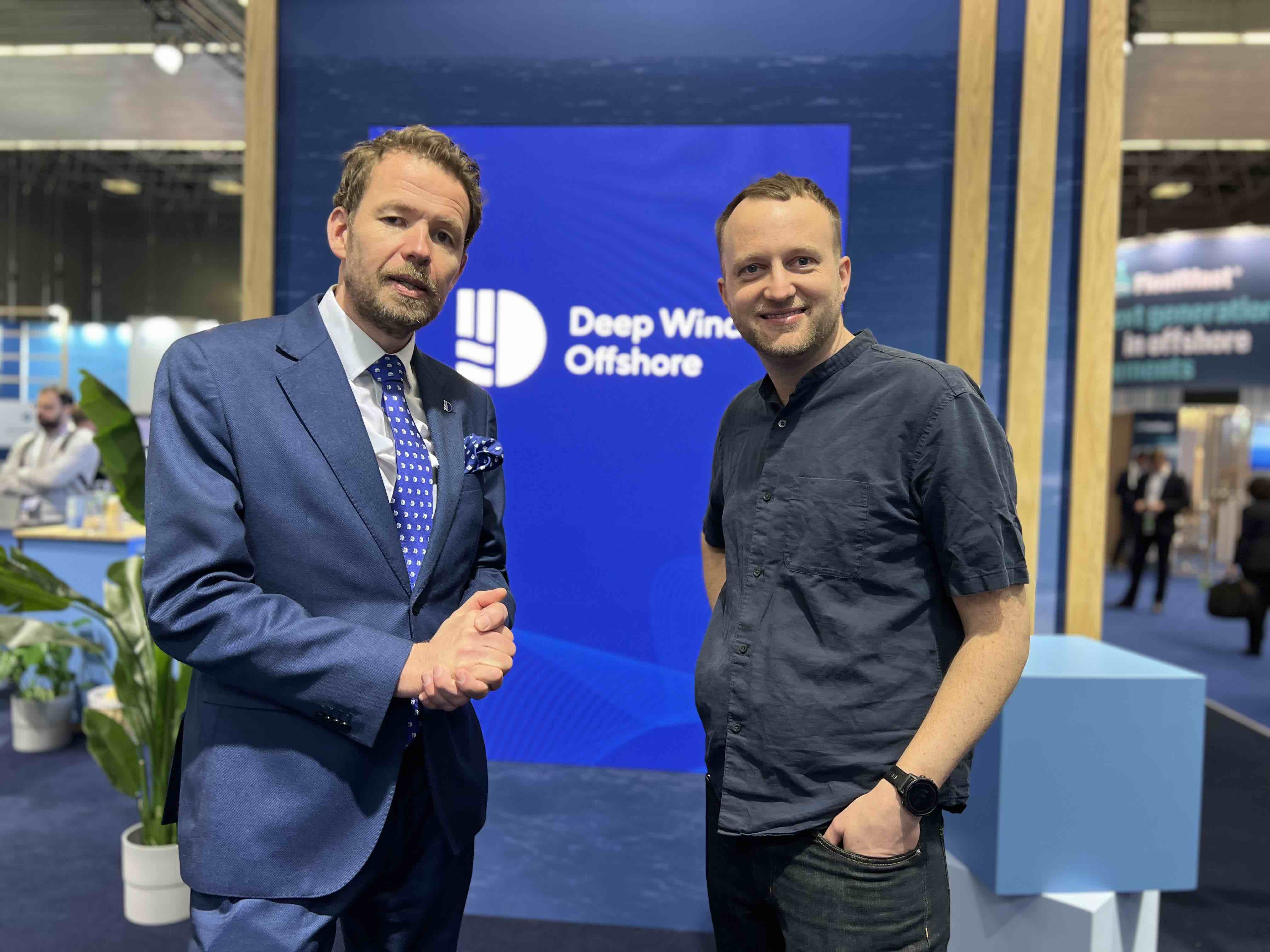 Knut Vassbotn og Ask Helseth.
Deep Wind Offshore / Spoor