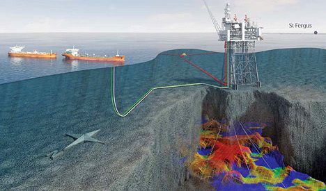 Illustrasjon av Mariner-feltet: Equinor