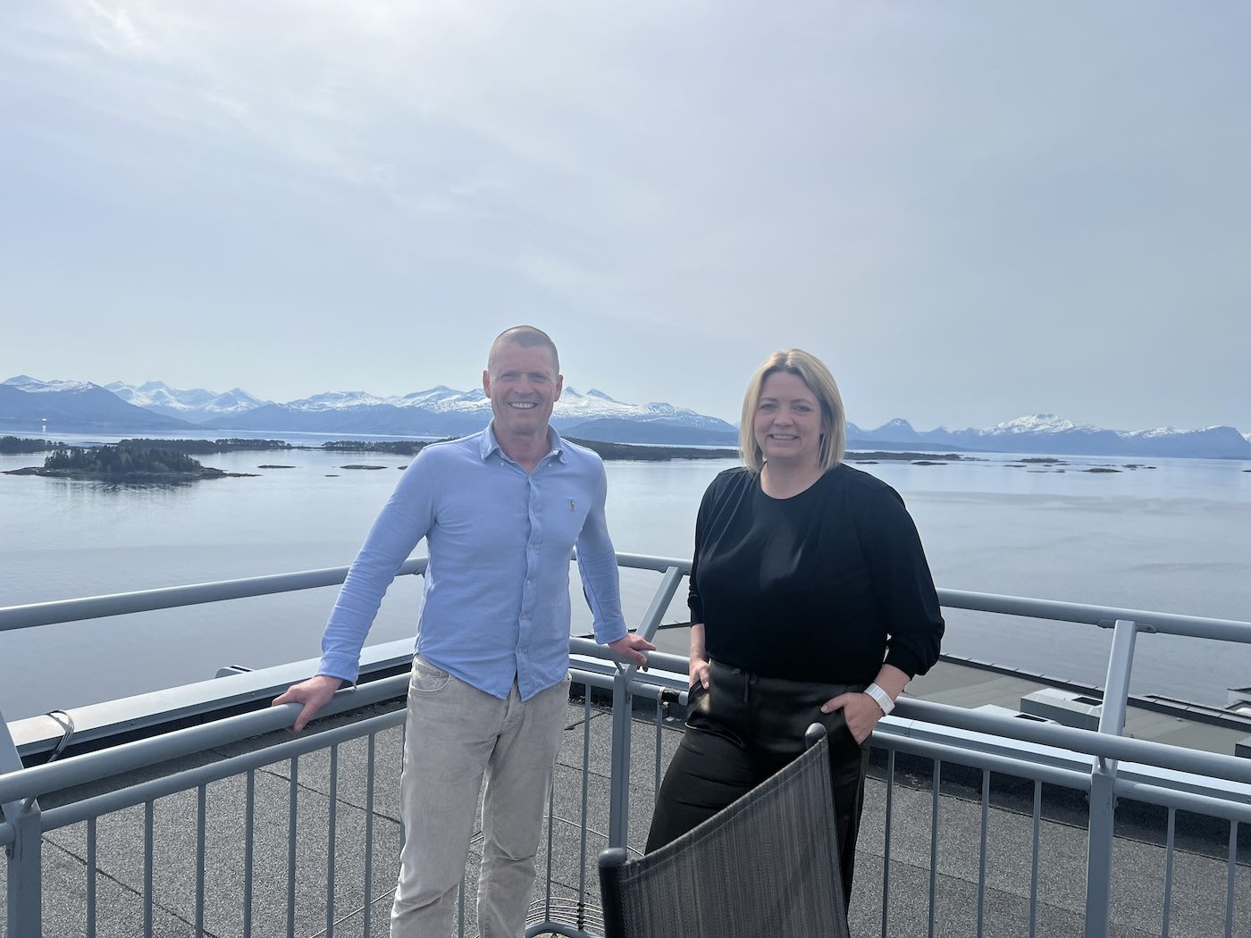 Morten Walde og Stine Setsaas, TS Group