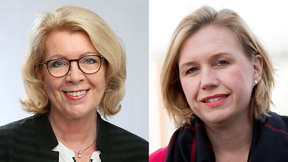 Åslaug Haga, Fornybar Norge og Trine Kopstad Berentsen i Solenergiklyngen.