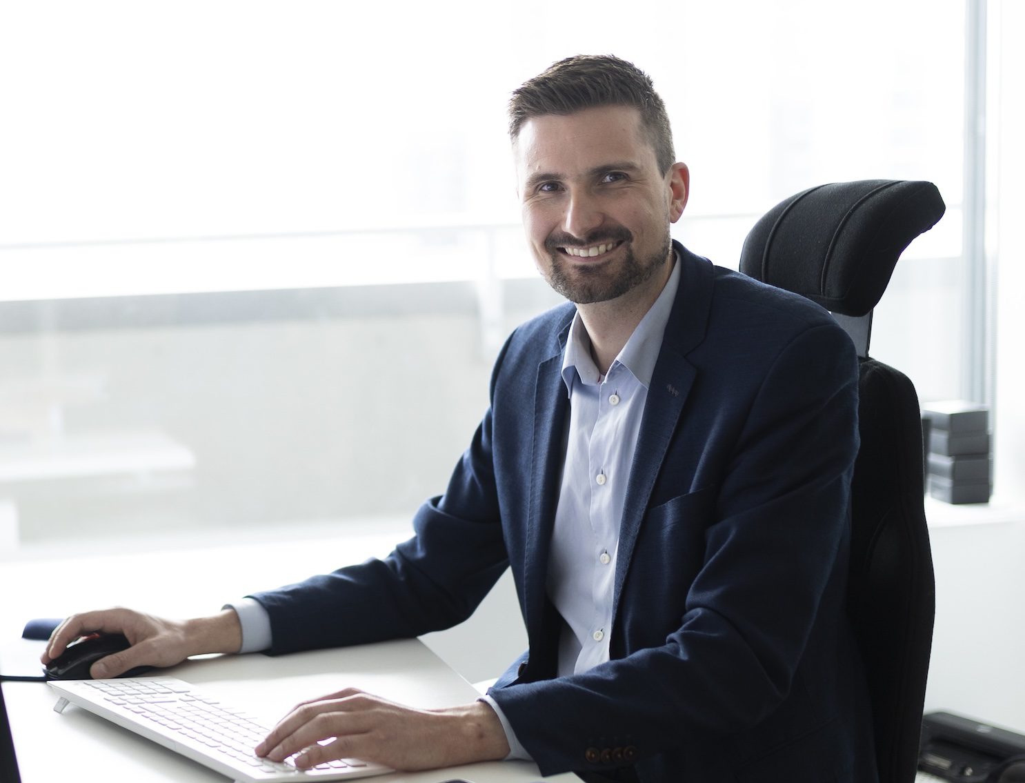 Thomas V. Saue, daglig leder for AGR Consultancy i Norge og Europa 
Foto: AGR / Line Owren Fotografi