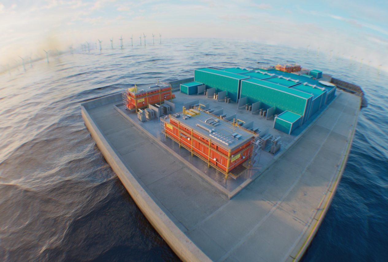 Princess Elisabeth Island i Belgia Foto: HSM Offshore Energy